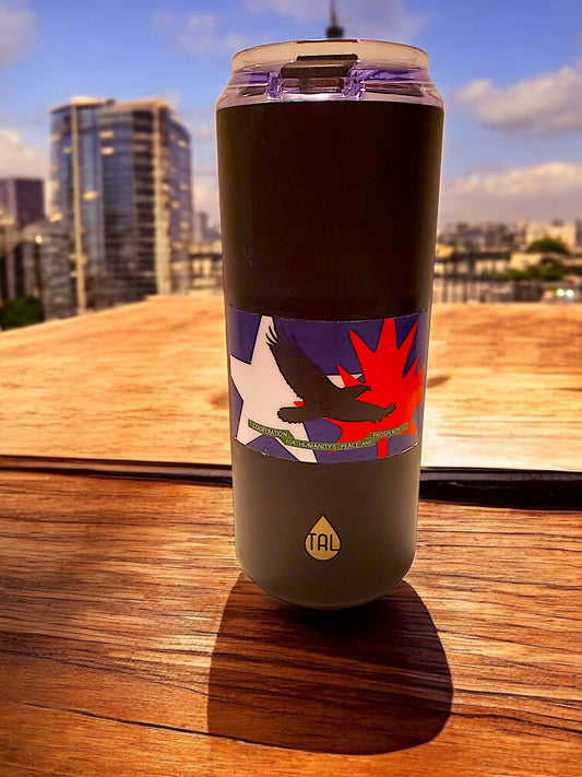 a water bottle